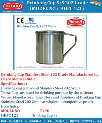 HH-25 DRINKING CUP STAINLESS STEEL