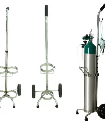 HF-197 OXYGEN CYLINDER TROLLEY