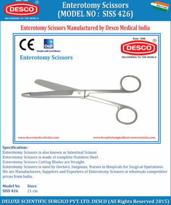 HSI-981 ENTEROTOMY SCISSORS