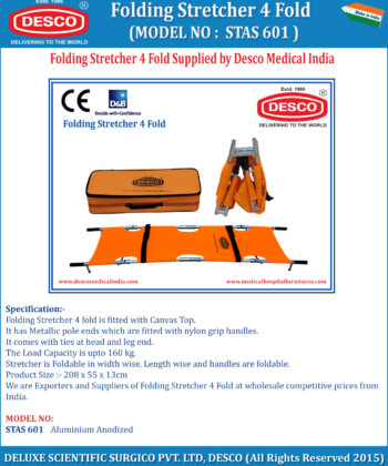 HF-206 FOLDING STRETCHER
