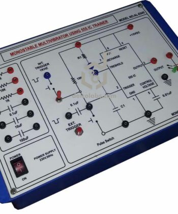 PAO-E045C MONOSTABLE MULTIVIBRATOR TRAINER (USING 555 IC)