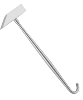 HSI-991 POST MORTEM HAMMER WITH HOOK HANDLE