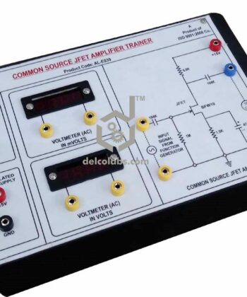 PAO-E039B FET COMMON SOURCE AMPLIFIER TRAINER WITH AC MILLI VOLTMETER