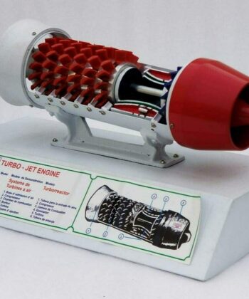 PHY-MEPT-20 DEMONSTRATION OF TURBOJET ENGINE MODEL (GAS TURBINE)