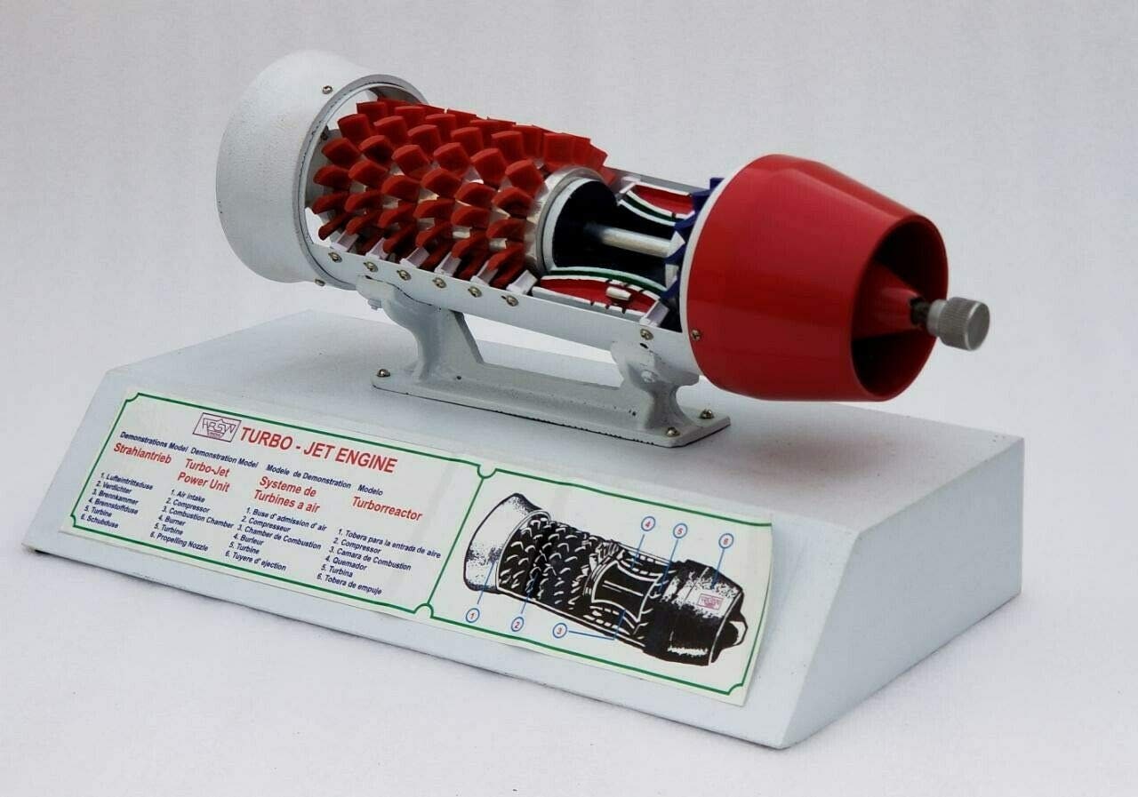 PHY-MEPT-20 DEMONSTRATION OF TURBOJET ENGINE MODEL (GAS TURBINE) PHY-MEPT-20 DEMONSTRATION OF TURBOJET ENGINE MODEL (GAS TURBINE)