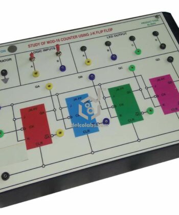 PDE-E282A MOD-16 COUNTER USING JK FLIP FLOP TRAINER