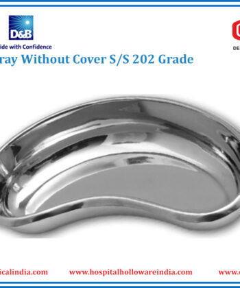 HH-01 KIDNEY TRAY (STAINLESS STEEL) WITHOUT COVER