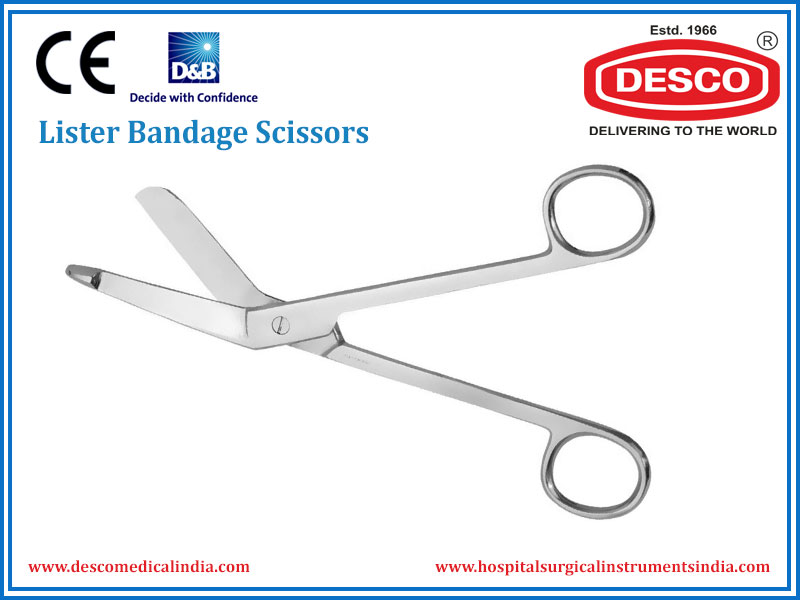 HSI-161 LISTER BANDAGE SCISSORS HSI-161 LISTER BANDAGE SCISSORS