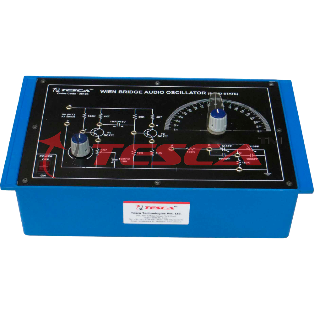 PAO-E016A WIEN’S BRIDGE OSCILLATOR TRAINER PAO-E016A WIEN’S BRIDGE OSCILLATOR TRAINER