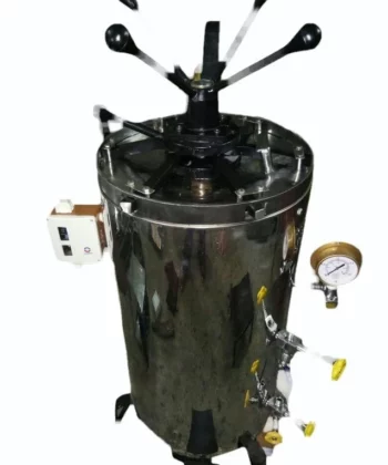 PEL.306 AUTOMATIC VERTICAL AUTOCLAVE RADIAL LOCKING SYSTEM