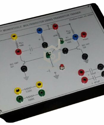 PAO-E045A MONOSTABLE MULTIVIBRATOR TRAINER (USING TRANSISTOR)