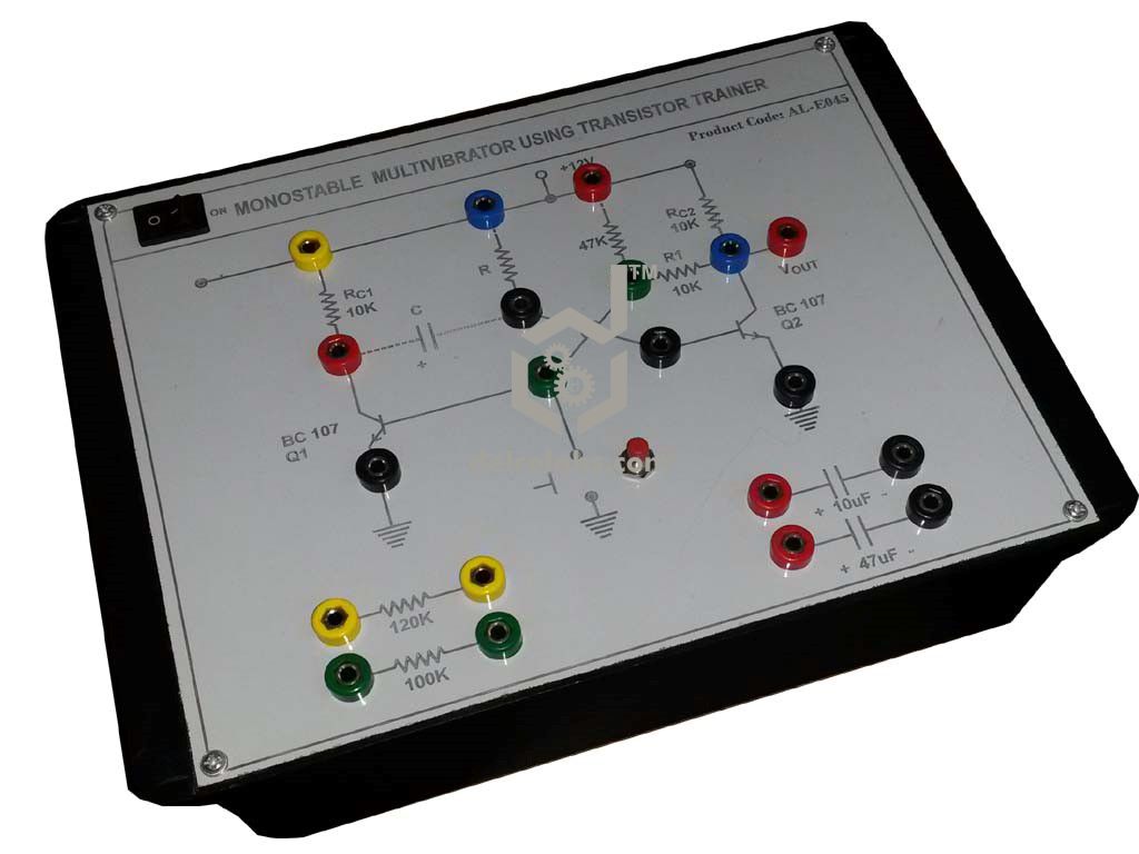PAO-E045A MONOSTABLE MULTIVIBRATOR TRAINER (USING TRANSISTOR) PAO-E045A MONOSTABLE MULTIVIBRATOR TRAINER (USING TRANSISTOR)