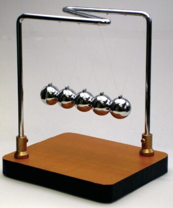 PHY-MECH-38 NEWTONIAN DEMONSTRATOR APPARATUS METAL