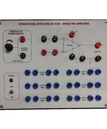 POA-E177 OP-AMP AS INVERTING AND NON-INVERTING AMPLIFIER TRAINER