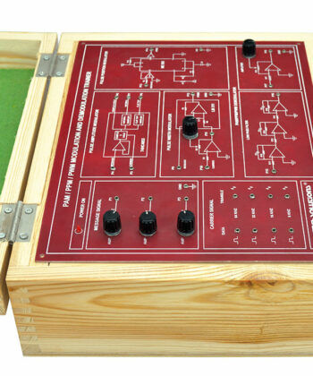 PCT-E334A PAM, PPM, PWM MODULATION AND DEMODULATION TRAINER