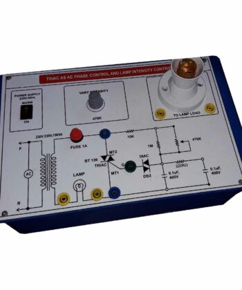 PEDE-037 SINGLE PHASE AC PHASE CONTROL BY TRIAC-DIAC TRAINER