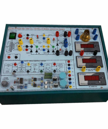 PEDE-061 SCR SINGLE PHASE HALF CONTROLLED BRIDGE CONVERTER TRAINER