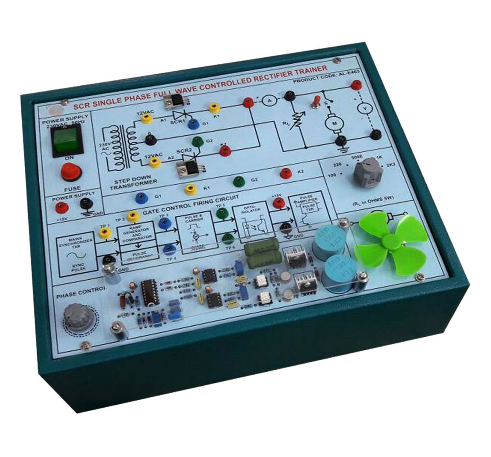 PEDE-462 SCR SINGLE PHASE HALF CONTROLLED RECTIFIER PEDE-462 SCR SINGLE PHASE HALF CONTROLLED RECTIFIER