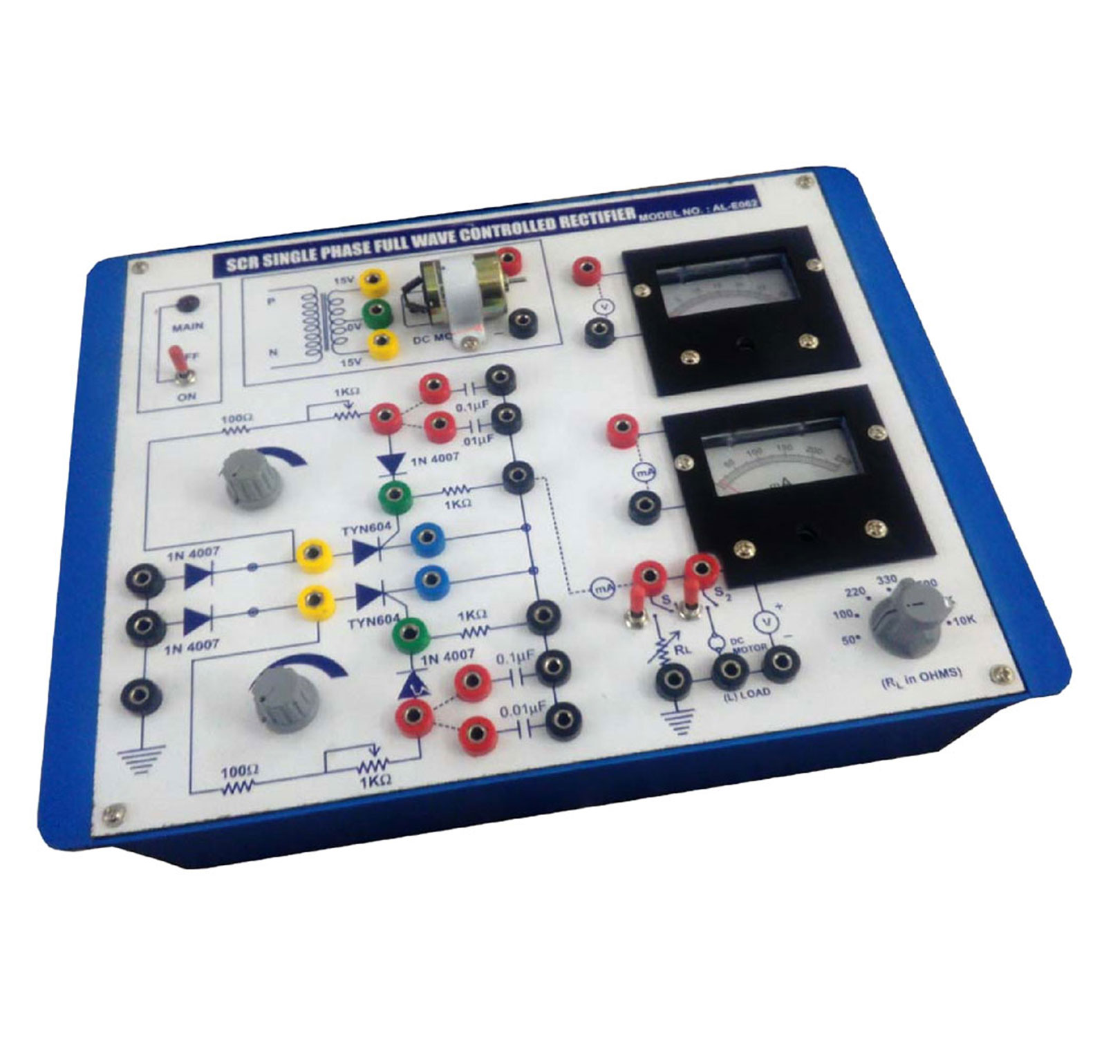 PEDE-463B SCR SINGLE PHASE FULL CONTROLLED RECTIFIER (RC FIRING) PEDE-463B SCR SINGLE PHASE FULL CONTROLLED RECTIFIER (RC FIRING)