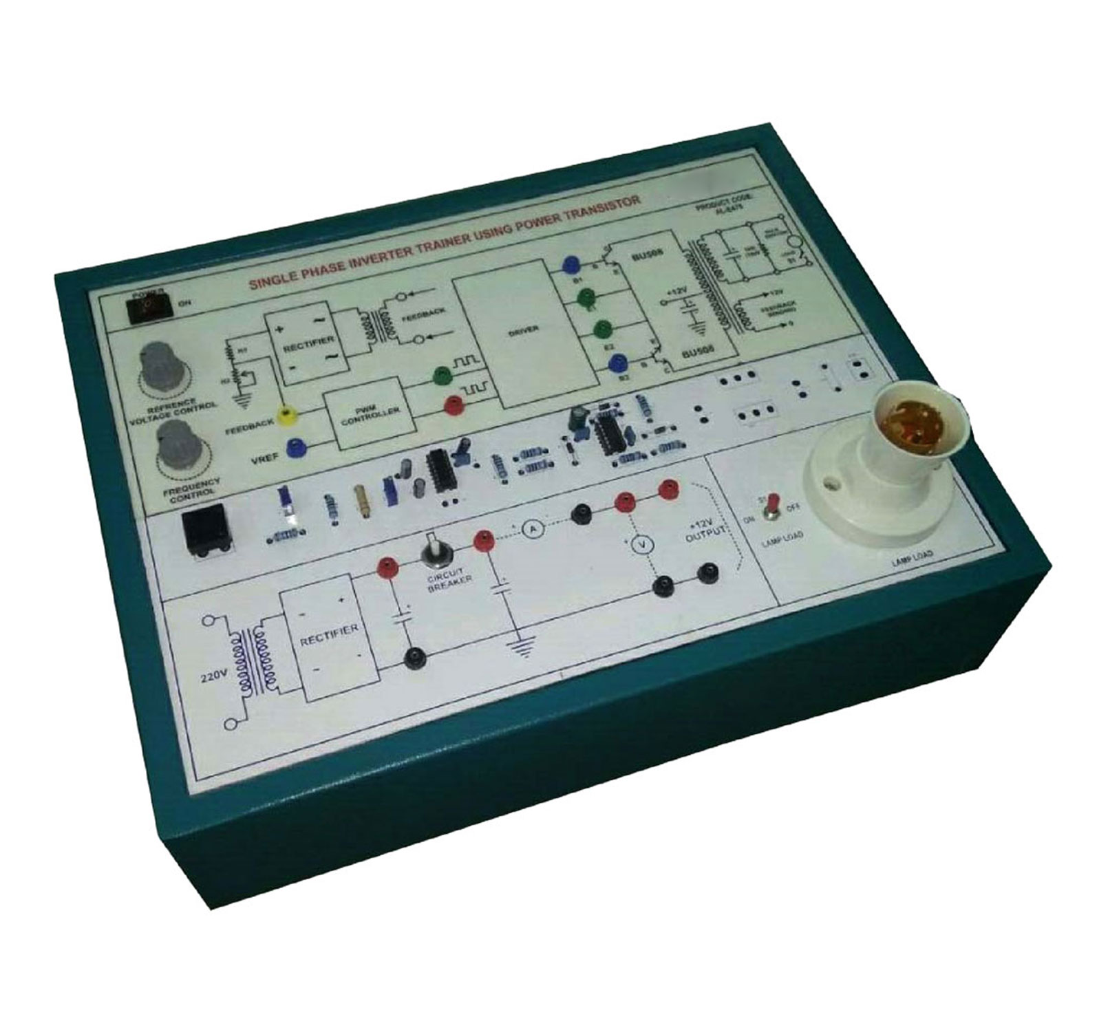 PEDE-475B SINGLE PHASE PWM INVERTER USING POWER TRANSISTOR PEDE-475B SINGLE PHASE PWM INVERTER USING POWER TRANSISTOR