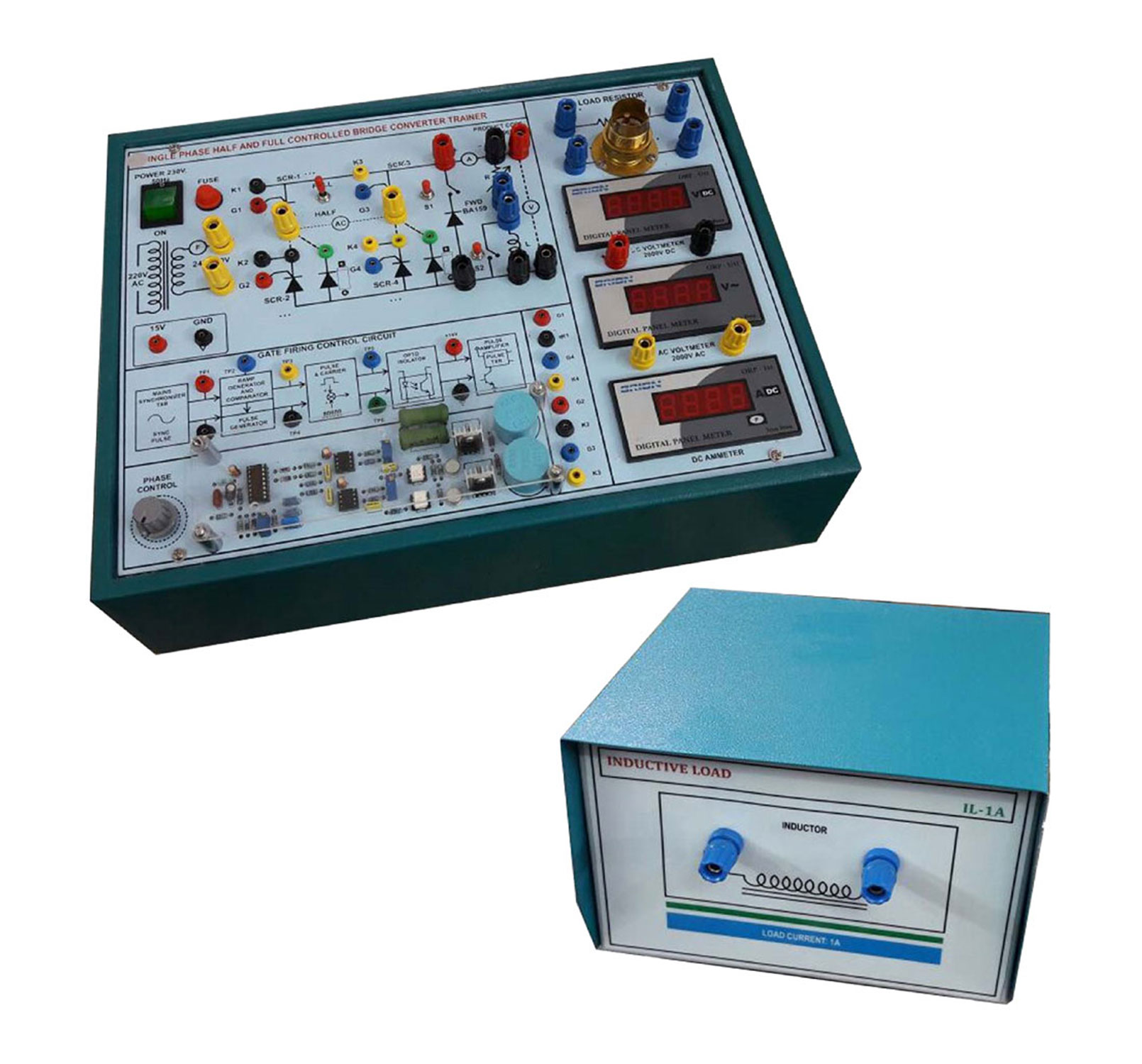 PEDE-685 SCR SINGLE PHASE DUAL CONVERTER TRAINER PEDE-685 SCR SINGLE PHASE DUAL CONVERTER TRAINER