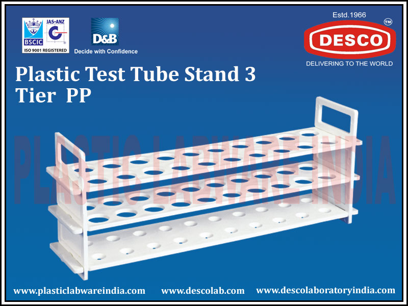 LPW-54 TEST TUBE STAND (3-TIER) – PP PLASTIC LPW-54 TEST TUBE STAND (3-TIER) – PP PLASTIC