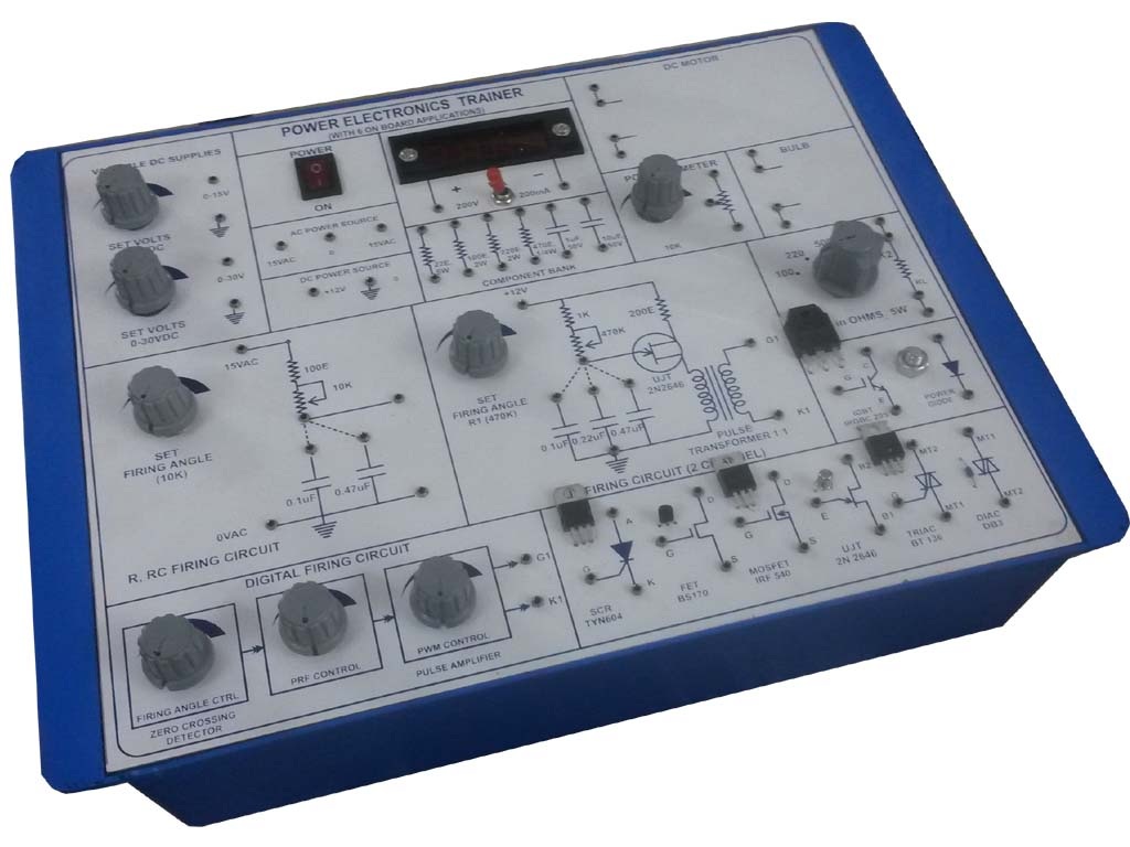 PEDE-393A POWER ELECTRONICS TRAINER (PET-V2) PEDE-393A POWER ELECTRONICS TRAINER (PET-V2)