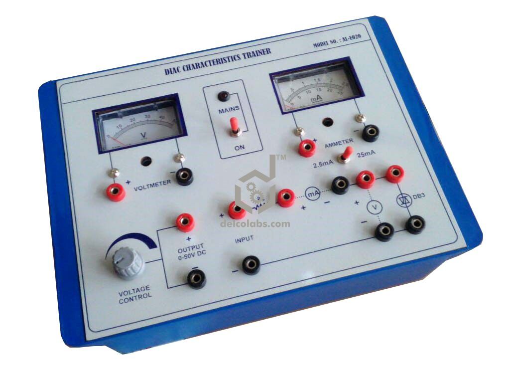 PBE-E020A DIAC CHARACTERISTICS TRAINER (ANALOG) PBE-E020A DIAC CHARACTERISTICS TRAINER (ANALOG)