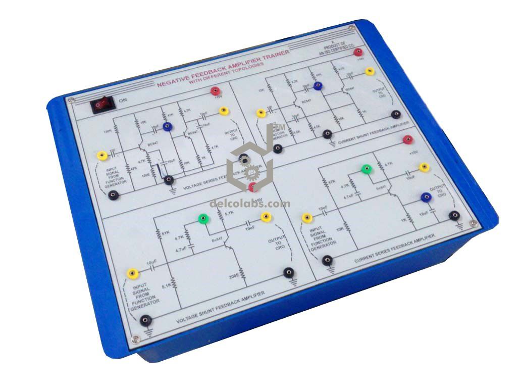 PAO-E433 NEGATIVE FEEDBACK AMPLIFIER TRAINER PAO-E433 NEGATIVE FEEDBACK AMPLIFIER TRAINER