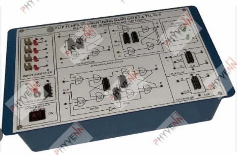 PDE-E041 RS,D,T, JK & JK MASTER SLAVE FLIP FLOP TRAINER PDE-E041 RS,D,T, JK & JK MASTER SLAVE FLIP FLOP TRAINER