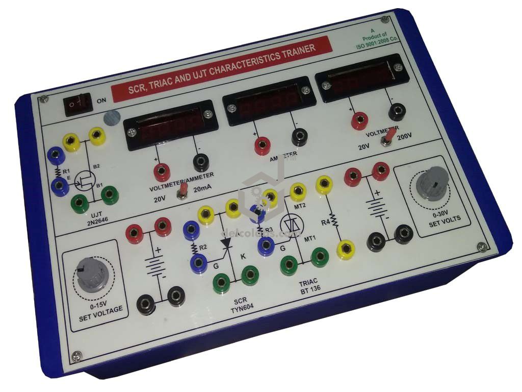 PBE-E204A SCR,TRIAC AND UJT CHARACTERISTICS (DIGITAL METERS) PBE-E204A SCR,TRIAC AND UJT CHARACTERISTICS (DIGITAL METERS)
