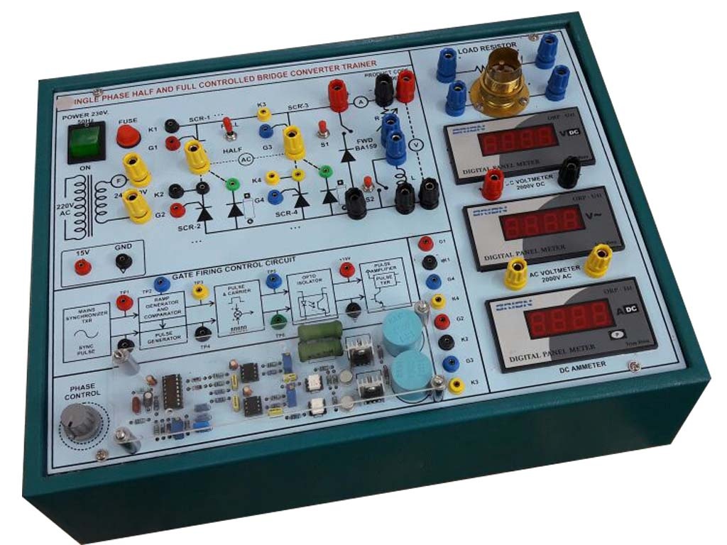 PEE-657B POWER ELECTRONIC TRAINING SYSTEM (TEST BENCH) PEE-657B POWER ELECTRONIC TRAINING SYSTEM (TEST BENCH)