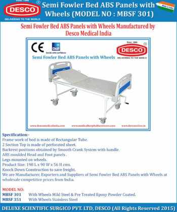 HF-111 SEMI FOWLER BED ABS PANEL