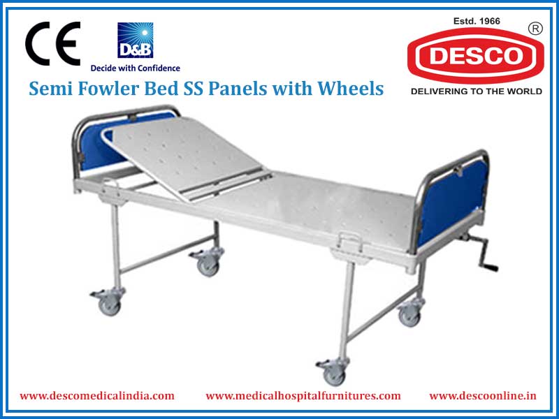 HF-112 SEMI FOWLER BED SS PANEL HF-112 SEMI FOWLER BED SS PANEL