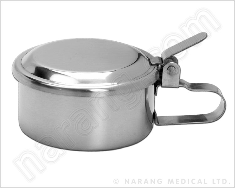 HH-19 SPUTUM MUG - STAINLESS STEEL HH-19 SPUTUM MUG - STAINLESS STEEL