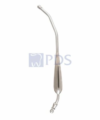 HSI-426 YANKAUER SUCTION TUBE WITH REMOVABLE TIP AND TUBING CONNECTION CHROME PLATED