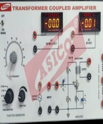 PAO-E038A TRANSFORMER COUPLED (PUSH PULL) AMPLIFIER TRAINER WITH SINE WAVE GENERATOR 0-100KHz