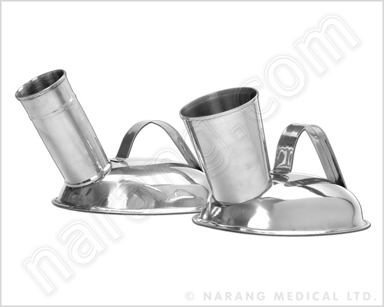 HH-13 URINAL/URINE POTS MALE STAINLESS STEEL HH-13 URINAL/URINE POTS MALE STAINLESS STEEL