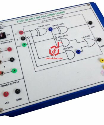 PDE-E130 HALF AND FULL ADDER TRAINER USING TTL GATE