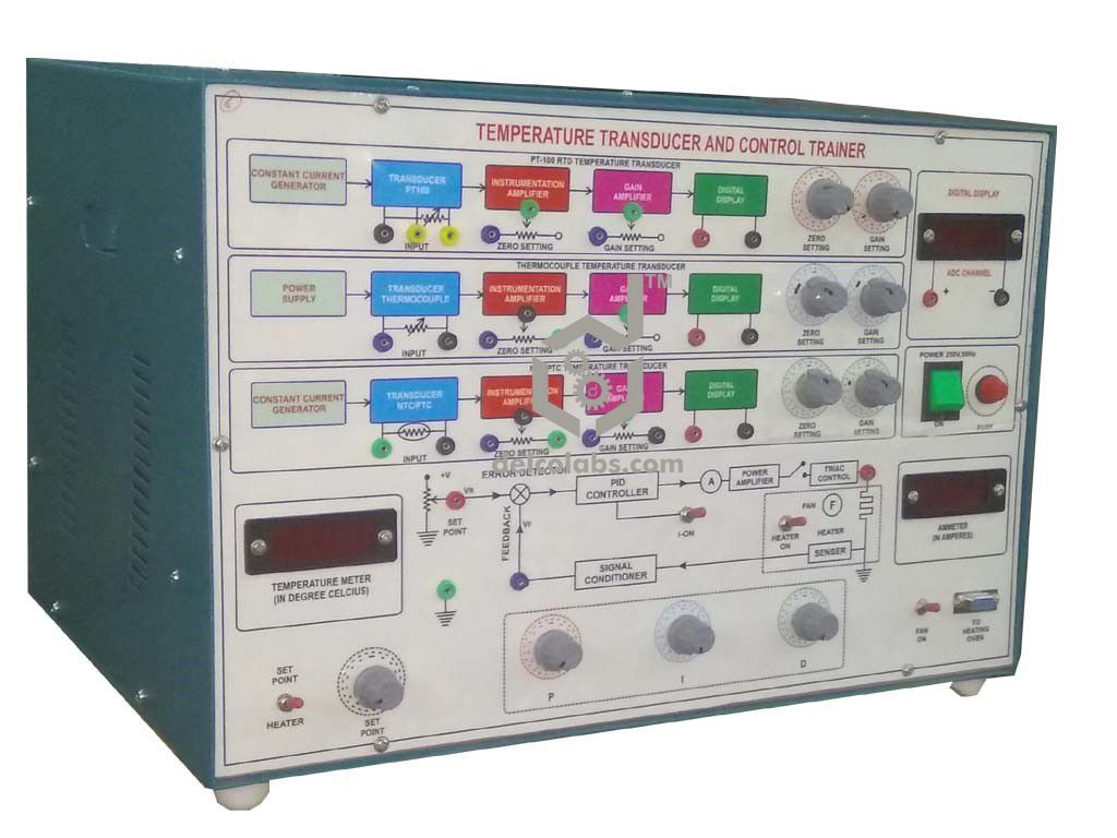 PCL-517B TEMPERATURE CONTROL SYSTEM TRAINER USING RTD PCL-517B TEMPERATURE CONTROL SYSTEM TRAINER USING RTD
