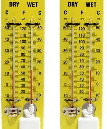 PHY-MESS-57 WET & DRY DUAL DISPLAY THERMOMETER