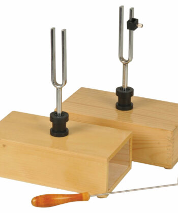 PHY-WAVE-007 TUNING FORKS ON RESONANCE BOX, PAIR