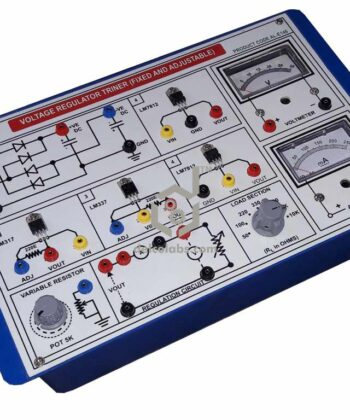 PBE-E025 THREE TERMINAL VOLTAGE REGULATOR TRAINER (FIXED AND ADJUSTABLE)