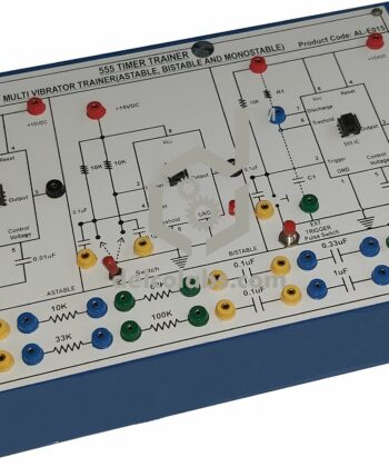 PAO-E046 ASTABLE MULTIVIBRATOR TRAINER (USING 555 IC)